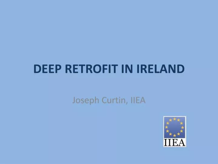 deep retrofit in ireland