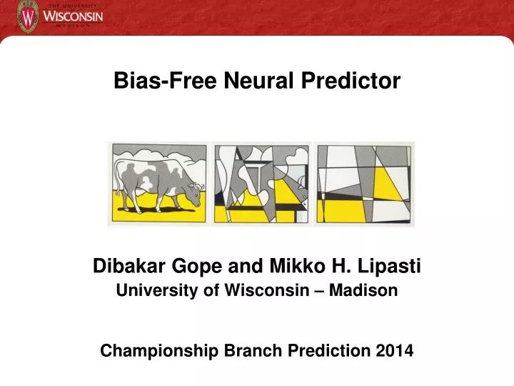 bias free neural predictor