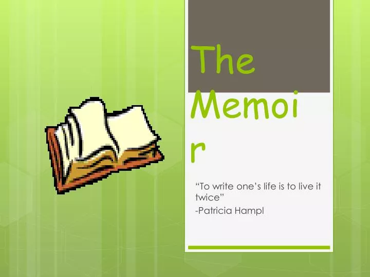 the memoir