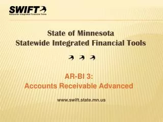 AR-BI 3: Accounts Receivable Advanced