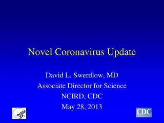 Novel Coronavirus Update