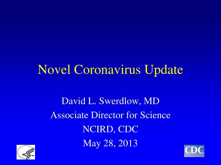 novel coronavirus update