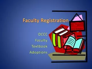 Faculty Registration