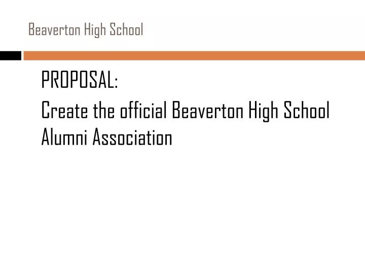 beaverton high school