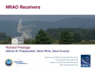 NRAO Receivers