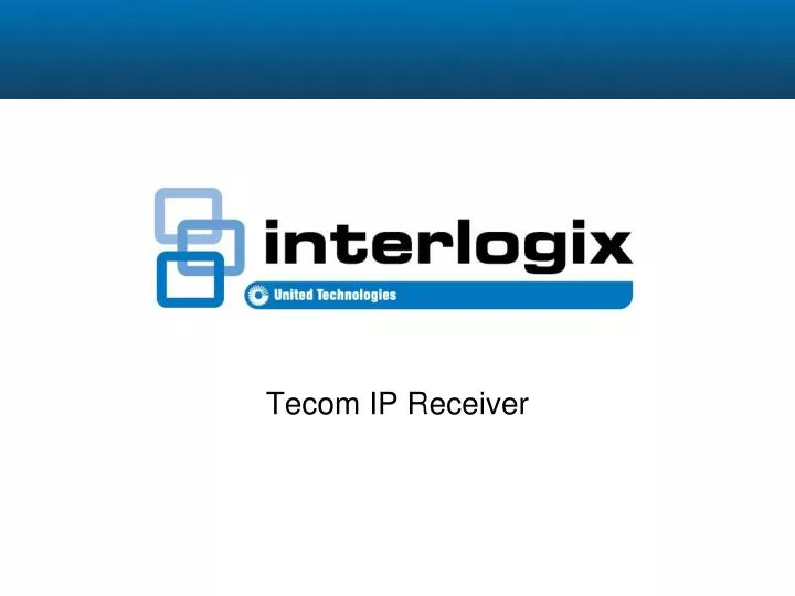 tecom ip receiver