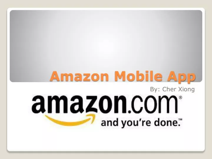 amazon mobile app