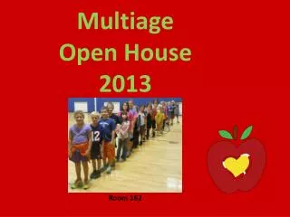 Multiage Open House 2013 Room 162