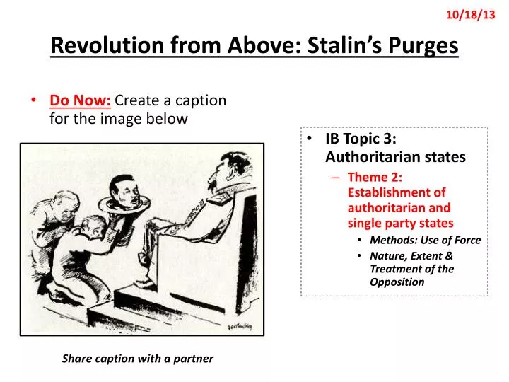 revolution from above stalin s purges