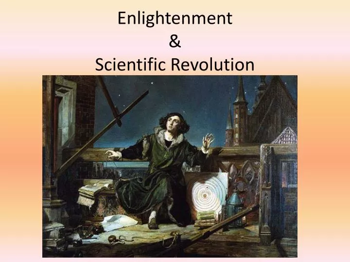enlightenment scientific revolution