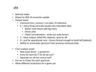 Refmod maker Binput to sfit4.ctl converter update Output levels
