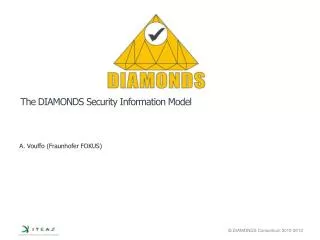 The DIAMONDS Security Information Model