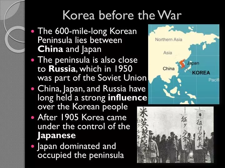 korea before the war