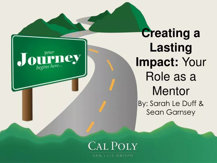 creating a lasting impact your role as a mentor