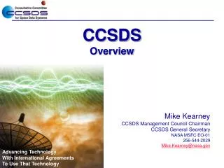 CCSDS Overview