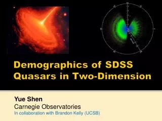 Demographics of SDSS Quasars in Two-Dimension