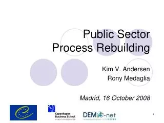 Public Sector Process Rebuilding