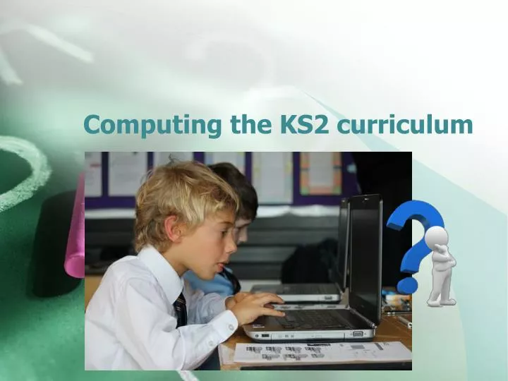 computing the ks2 curriculum