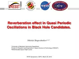 Reverberation effect in Quasi Periodic Oscillations in Black Hole Candidates.