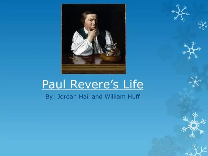 paul revere s life