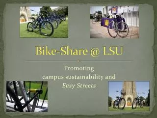 Bike-Share @ LSU