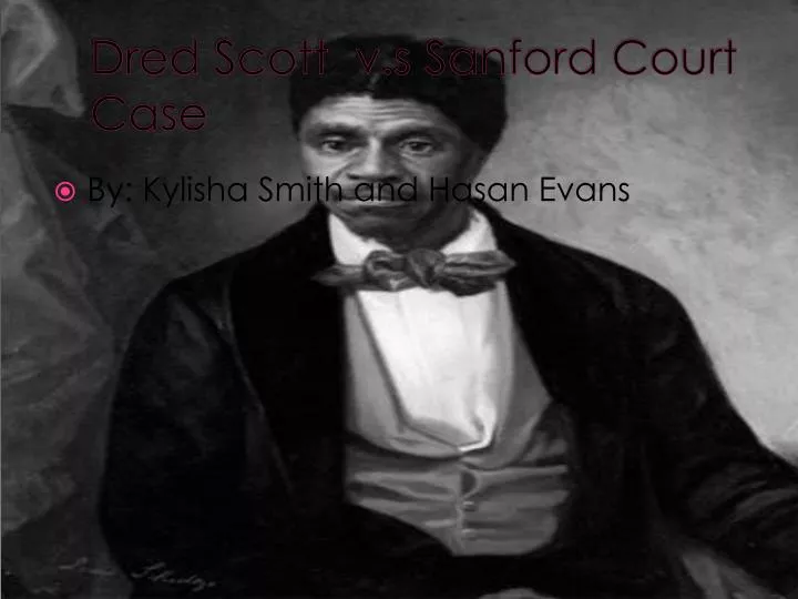 dred scott v s sanford court case
