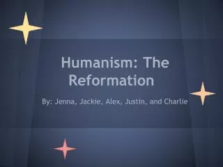 humanism the reformation