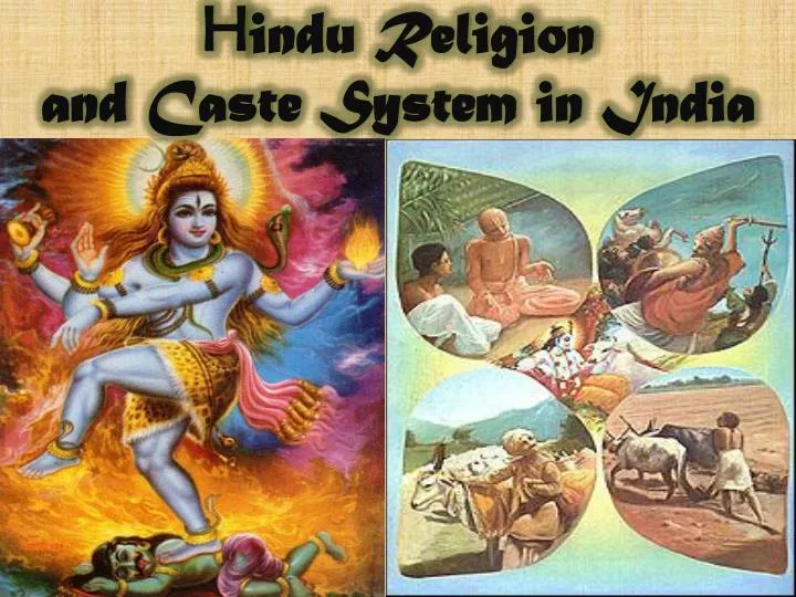 h indu religion and caste system in india
