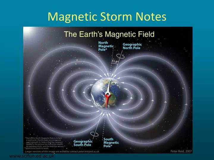 magnetic storm notes