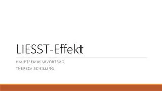 liesst effekt