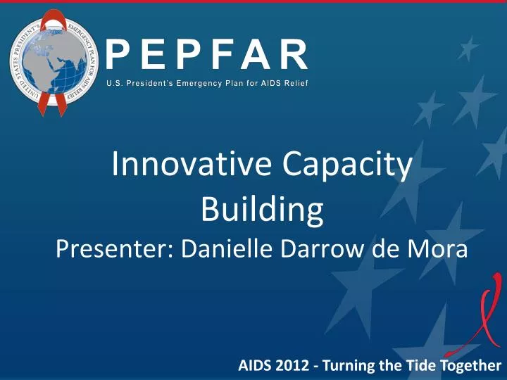 innovative capacity building presenter danielle darrow de mora