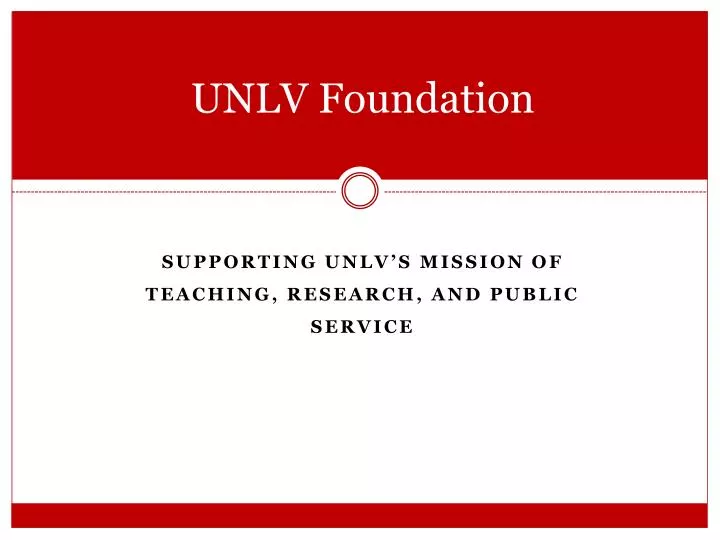 unlv foundation