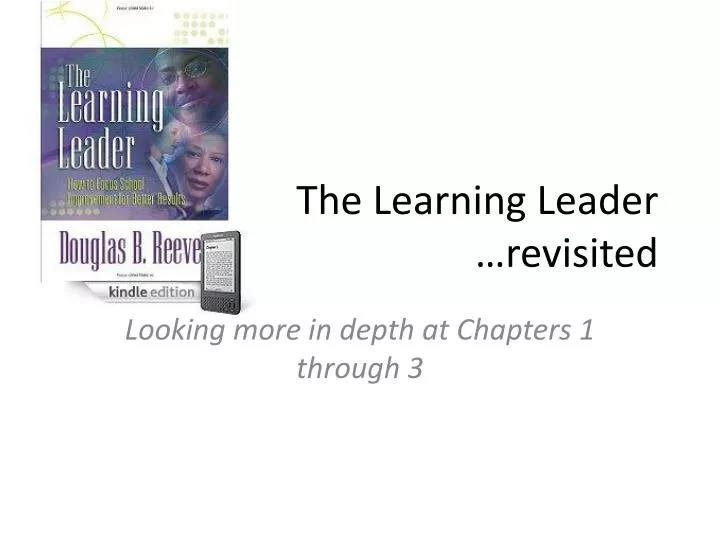 the learning leader revisited