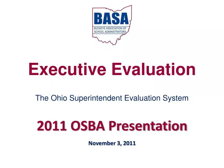 executive evaluation