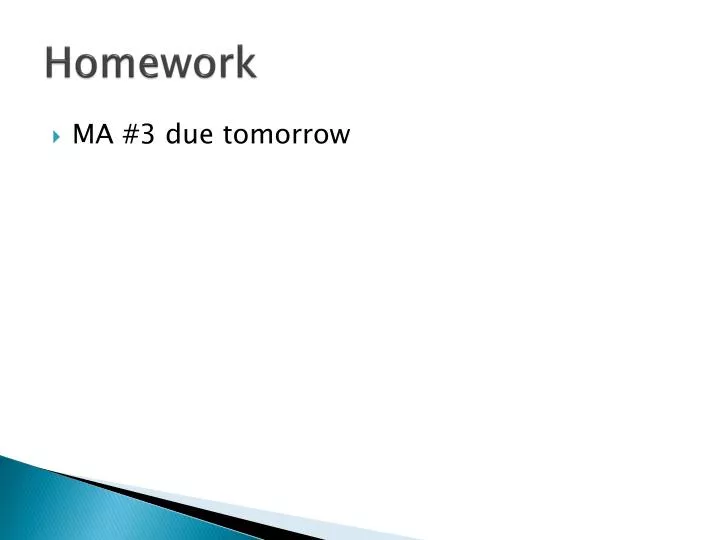 homework