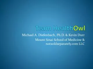 Team Health Owl