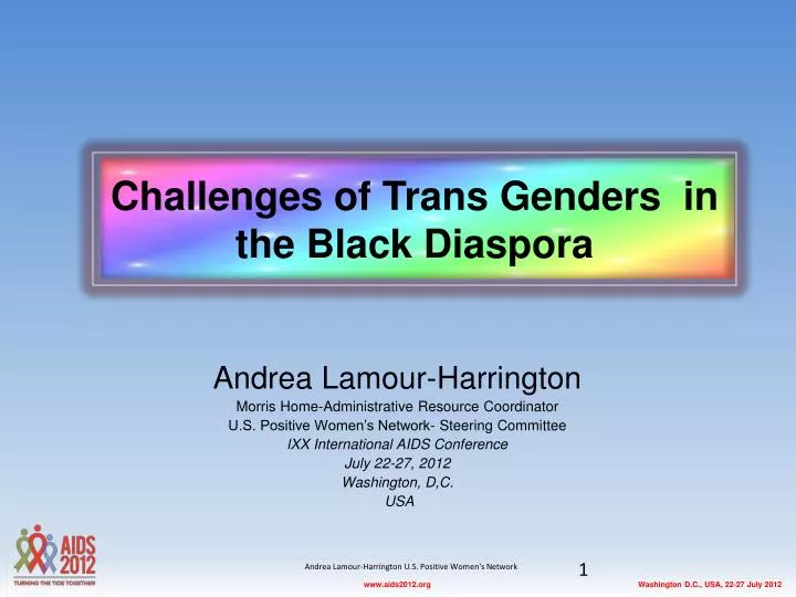 challenges of trans genders in the black diaspora