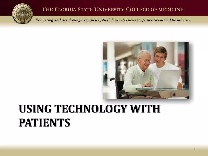 using technology with patients