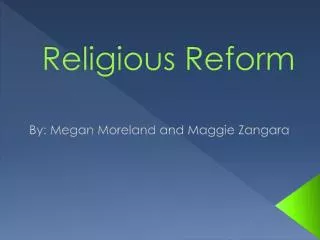 Religious Reform