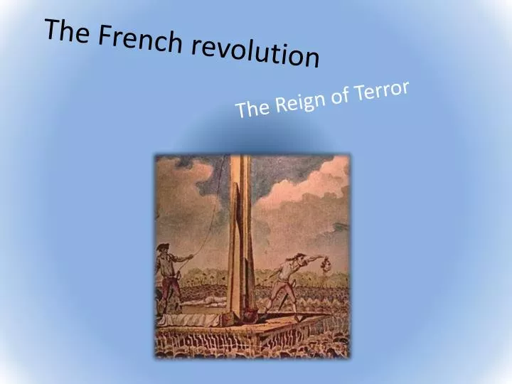 the french revolution