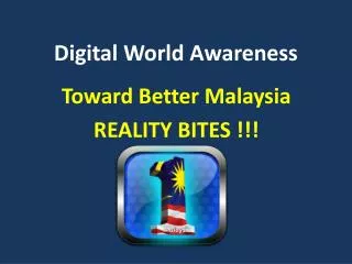 Digital World Awareness