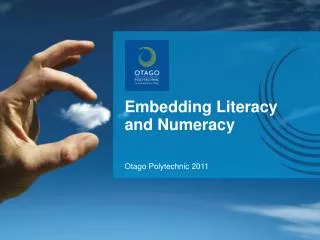 Embedding Literacy and Numeracy