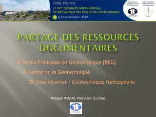 partage des ressources documentaires