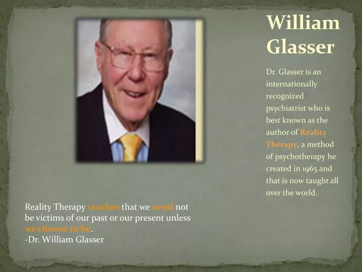 william glasser