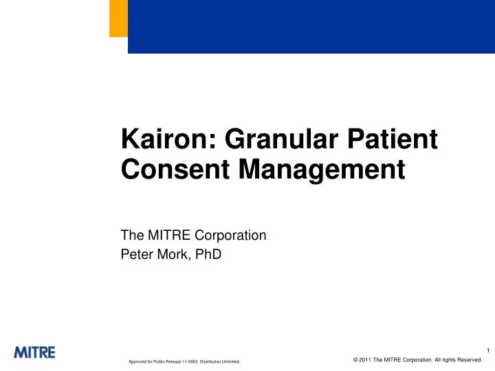 kairon granular patient consent management