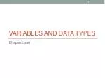 PPT - Types of variables PowerPoint Presentation, free download - ID ...
