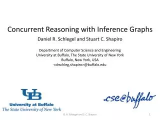 Concurrent Reasoning with Inference Graphs