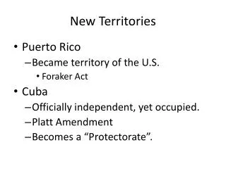 new territories