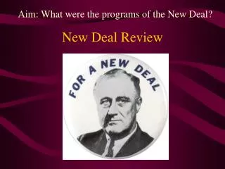 New Deal Review