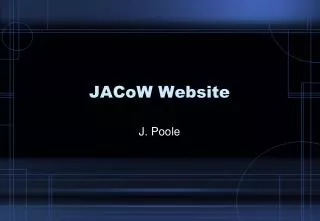 JACoW Website